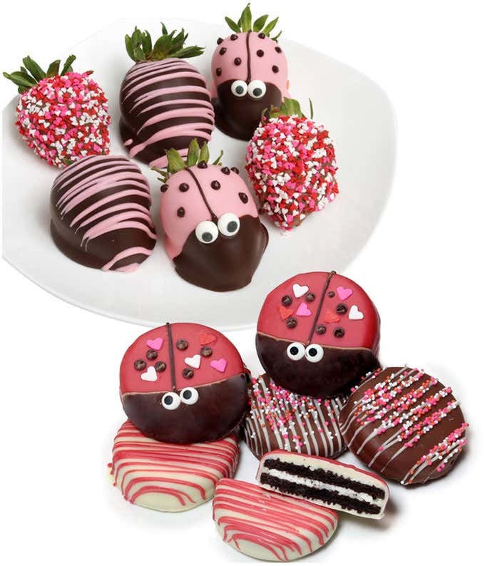 Cutie Bug Belgian Chocolate Covered Strawberries and OREO® Cookies