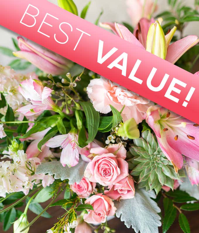 Pink Florist Designed Mother's Day Bouquet