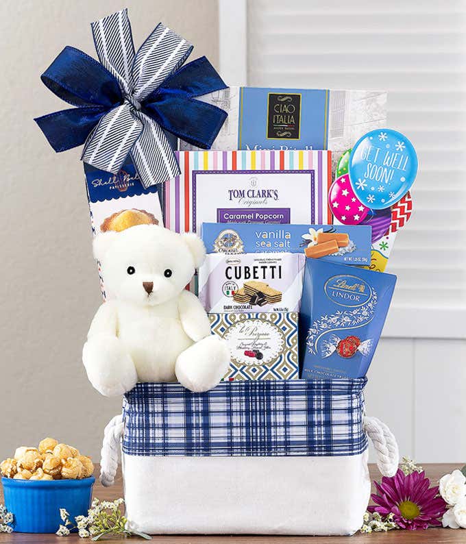 Get Well Beary Soon Gift Basket
