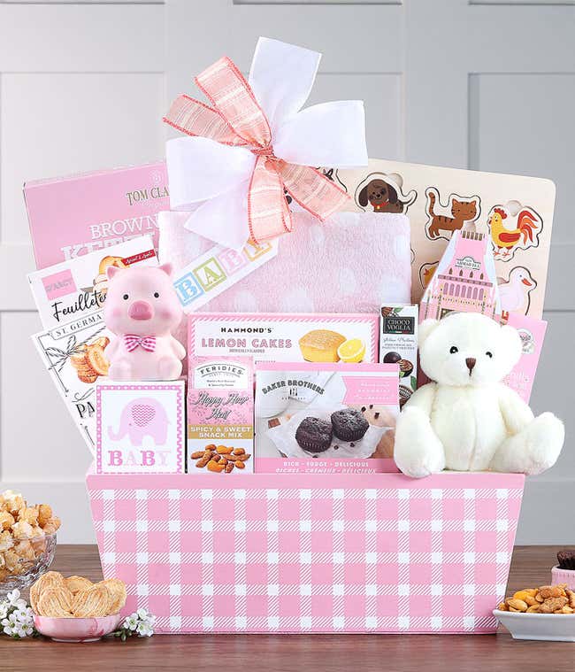 Sweetest New Baby Gift Box - Pink