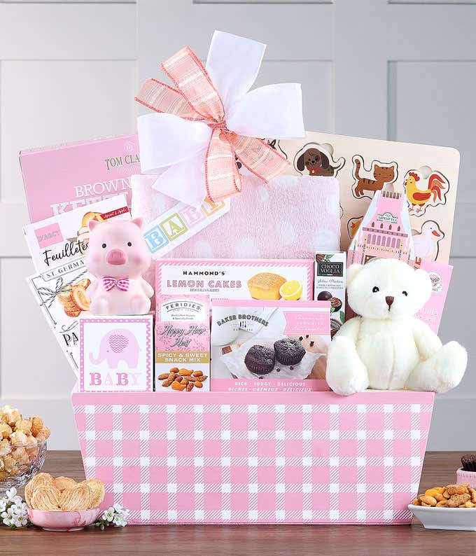 Sweetest New Baby Gift Box - Pink