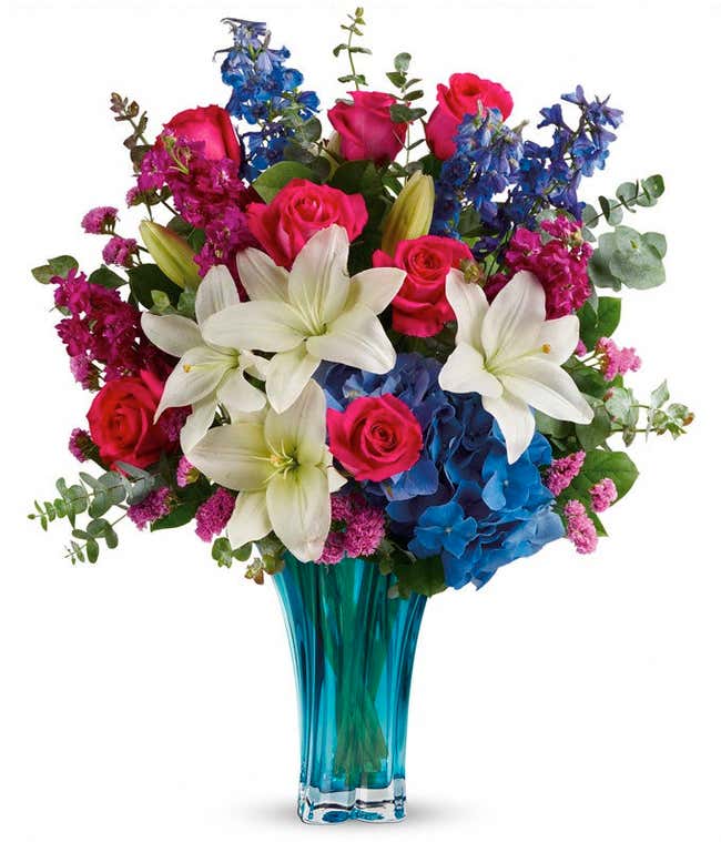 Blue Raspberry Bouquet
