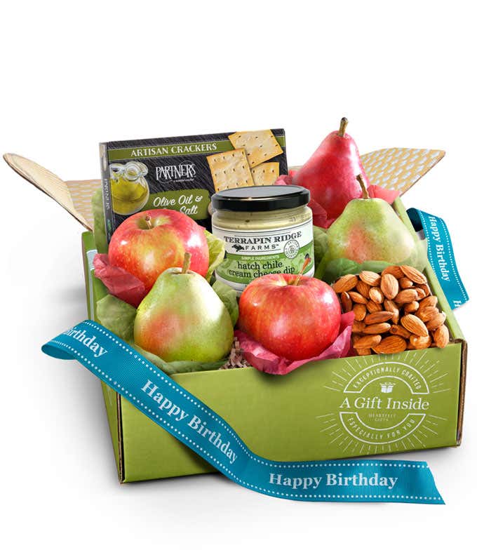 A Wonderful Pear Birthday Gift Basket